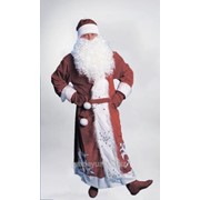 Костюм Деда Мороза в снежинках, арт. 002-03458