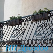 Ограждения балконов кованые
