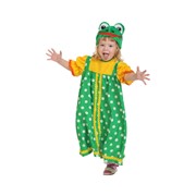 Карнавальный костюм для детей Карнавалофф Лягушка Квакушка детский, 98-128 см фото