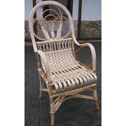 Кресло Адидас плетеное из лозы, ручная работа