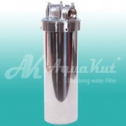 Фильтр для очистки воды магистральный AquaKut 2РHOT 10“ (сталь) ½“,¾“ фотография
