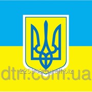 Шеврон Флаг Украины с гербом фото