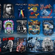 Печать на футболках,Шелкотрафаретная печать по футболкам на заказ. фото