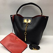 Женская сумка VALENTINO Black фото