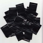 Пакетики зип-лок чёрные 3х5см. фото