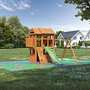 Детская площадка для дачи Клубный домик 3 2018 фото