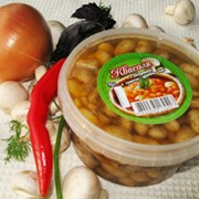 Фасоль с шампиньонами в томатно-пряном соусе 280.00 гр., Украина, купить, цена. фото