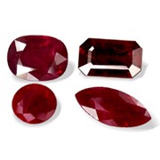 Рубин - драгоценный камень 1 порядка, от прозрачного до непрозрачного, различных красных оттенков. фото