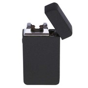 Дуговая USB зажигалка “Чёрный металлик“ фотография