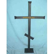 Ритуальный кованый крест на могилу фото