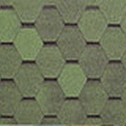 Гибкая черепица NORDLAND Нордик Зеленый с отливом 1000х337мм фото