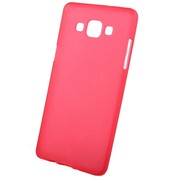 Чехол силиконовый матовый для Samsung Galaxy A5 красный фото