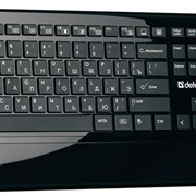 Проводная мультимедийная слим-клавиатура Defender Oscar 600