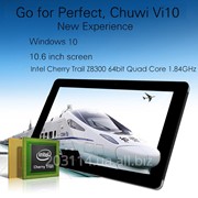 Планшет Chuwi Vi10 Ultimate Intel Z8300 1.8GHz 2/64GB 10.6“ HDMI Windows 10 8000mA фото