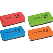 Губка для маркерной доски Attomex 5,5 х 10,5 см., цвет-ассорти 6022701