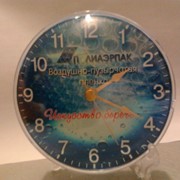 Часы с логотипом фотография