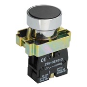 Кнопка LAY5-BA21 без подсветки черн. 1з IEK BBT60-BA-K02 фото