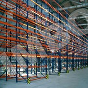 Стеллажи фронтальные паллетные фото