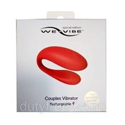 Красный вибратор для пар We-vibe Special Edition фотография