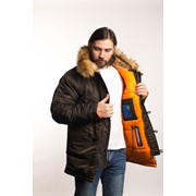 ​ Куртка Nord Denali Husky N3B (beluga/orange). Размеры в наличии XS (РОС 46) - XL (РОС 54) фото