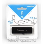 USB 3.0 накопитель Smartbuy 8GB Double Black SB8GBDbl-K фото