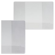 Обложка для паспорта, трудовой книжки нового образца, вертикальная, ПВХ, прозрачная, “ДПС“, 1071.К фото