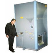 Малогабаритная установка для термической обработки сыпучих продуктов в потоке горячего воздуха УСМ-1-Г - газовая. фотография