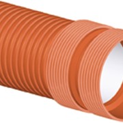 Труба InCor канализационная гофрированная (двухслойная) Sn 8 (PP) 200 х 3000 мм