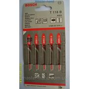 Пилки для лобзика Bosch T118B фото
