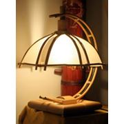 Бамбуковый светильник и предметы интерьера на заказ фото