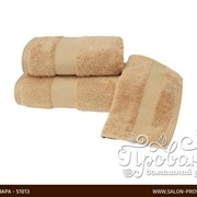Полотенце для ванной Soft Cotton DELUXE махра хлопок/модал горчичный 50х100 фотография