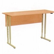 Стол ученический 2-местный, (пластик, кант ПВХ) регул. гр. 5,6, ученический стол, школьный стол фото