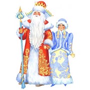 Заказать на дом Дед Мороза и Снегурочку фото