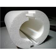 Цилиндр полистирольный кашированный алюминиевой фольгой фото