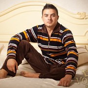 Велюровая мужская пижама от производителя по Украине фото
