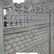Заборы и ограды бетонные