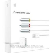 Кабель Apple Composite AV Cable (MC748ZM/A) для iPod/ iPad/ iPhone