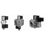 Клапаны газовые электромагнитные серии ВН трехпозиционные муфтовые в алюминиевом корпусе фото
