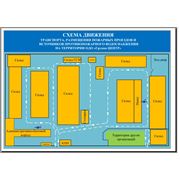 Схема движения автотранспорта по территории предприятия фото