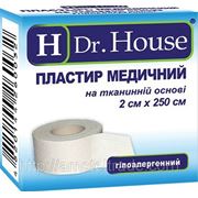 Пластырь медицинский бактерицидный на тканой основе “Dr. House“ 1см*250см фото