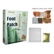 Целебные пластыри на стопы «Foot Patch» для выведения токсинов. фото