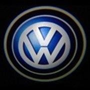 Проекция логотипа Volkswagen