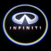 Проекция логотипа Infiniti