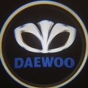 Проекция логотипа Daewoo фотография