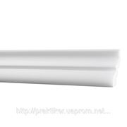 Плинтус потолочный КИНДЕКОР белый 50 х 2000 х 40 мм. фотография