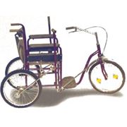 Кресло колесное КЛР (коляска дорожная) для инвалидов фото