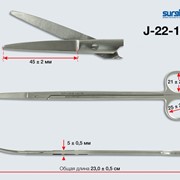 Ножницы сосудистые вертикально-изогнутые (н-123s) J-22-154 фото