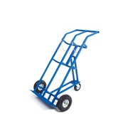 Тележка для баллонов ГБ-2 газовых, 2 баллона (2 колеса d 200мм, 1 пов.колесо d 160мм лит.рез) фото