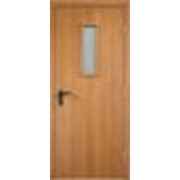 Дверь деревянная противопожарная, остекленная, одностворчатая, EI30 фотография