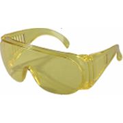 Очки защитные тип “ОЗОН“ из ударопрочного полистирола - желтые. фото